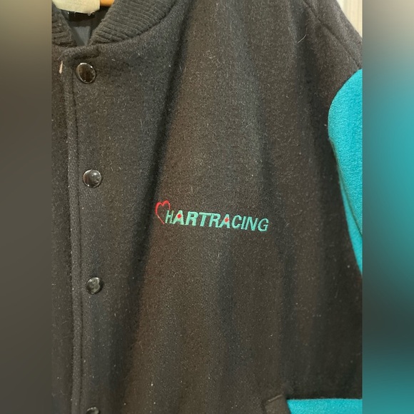 Vintage 97 East London cruiser Texx denim Varsity jacket 1960s chevy - Picture 5 of 15